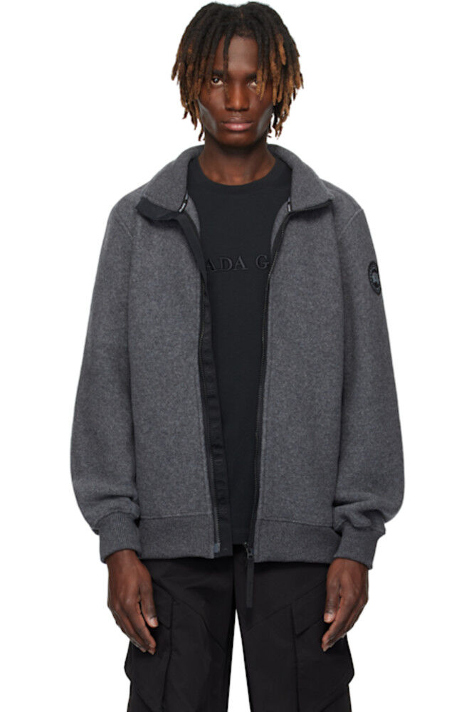 

Толстовка Lawson из серого флиса «Black Label» Canada Goose