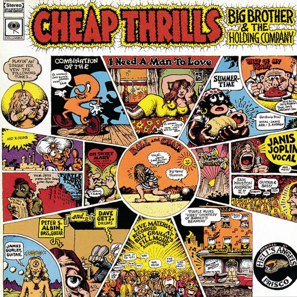 

Диск CD Cheap Thrills - Big Brother & The Holding Company, Janis Joplin