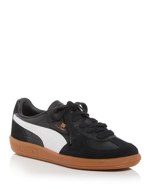 

Женские низкие кеды Palermo PUMA, цвет Black