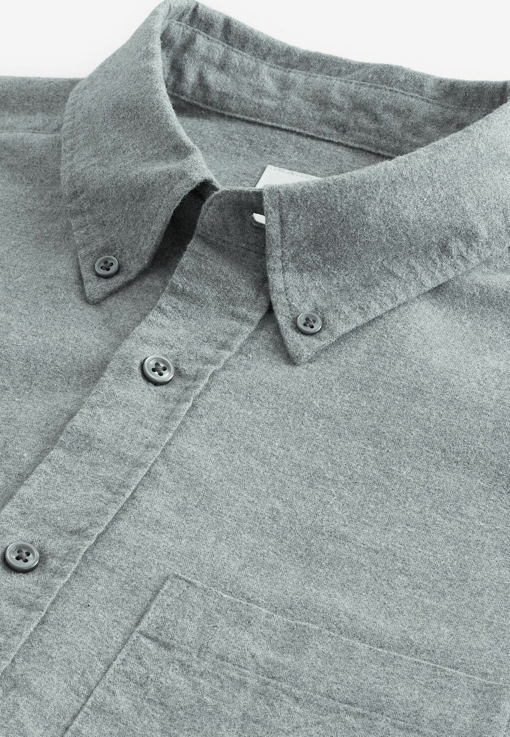 

Рубашка BRUSHED OXFORD LONG SLEEVE REGULAR FIT Next, серый
