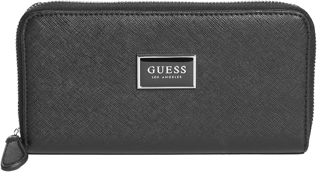 

Кошелек GUESS Factory Abree Logo Saffiano средний на молнии