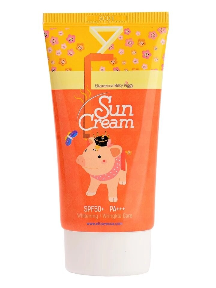 

Elizavecca, Milky Piggy Sun, крем для лица SPF 50+, 50 мл