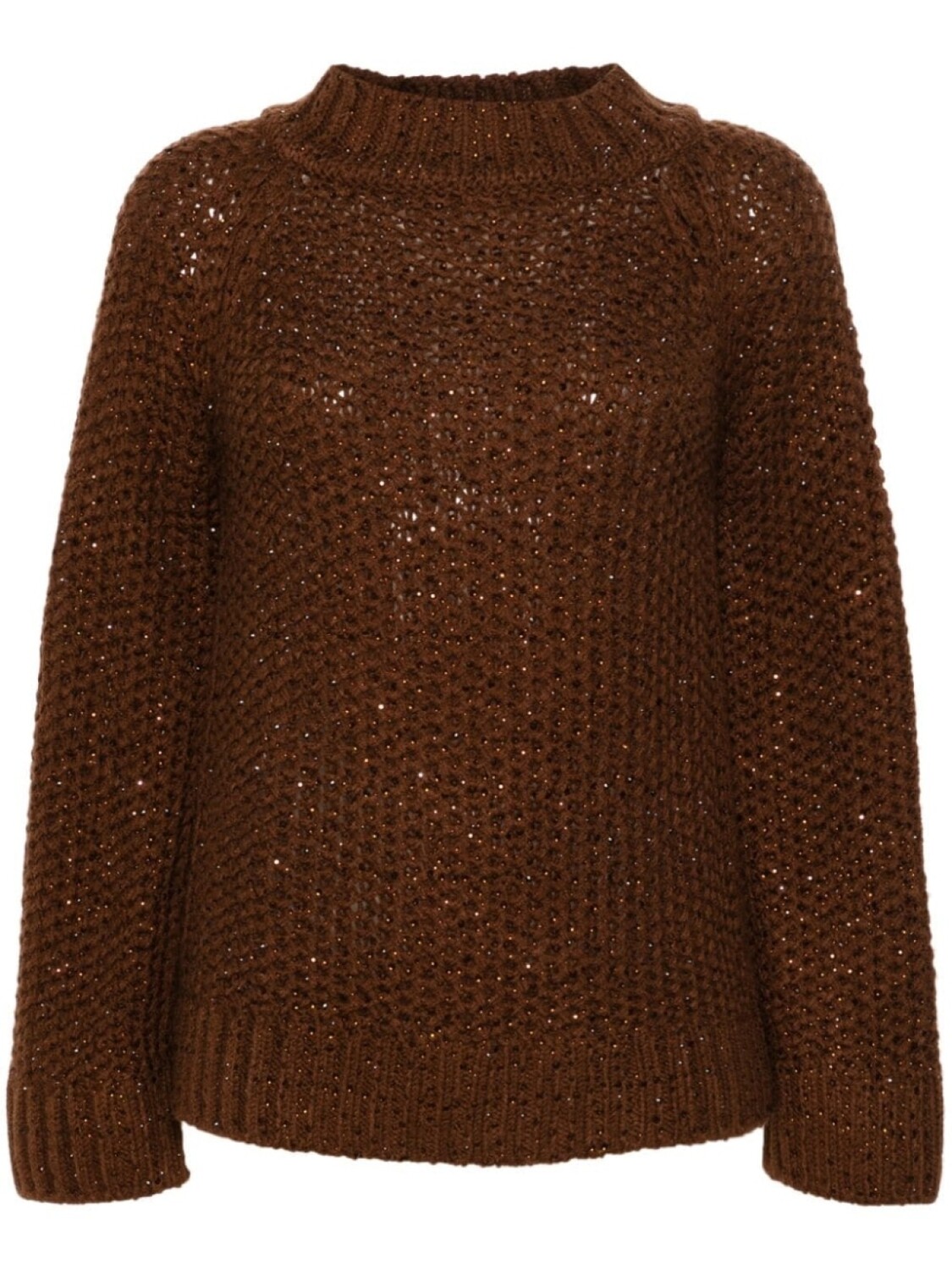 

Ermanno Scervino джемпер с кристаллами, коричневый