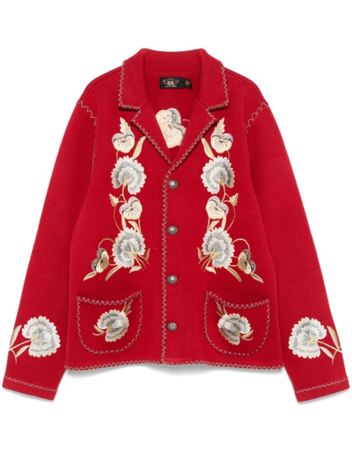 

Ralph Lauren RRL кардиган Isabel, красный