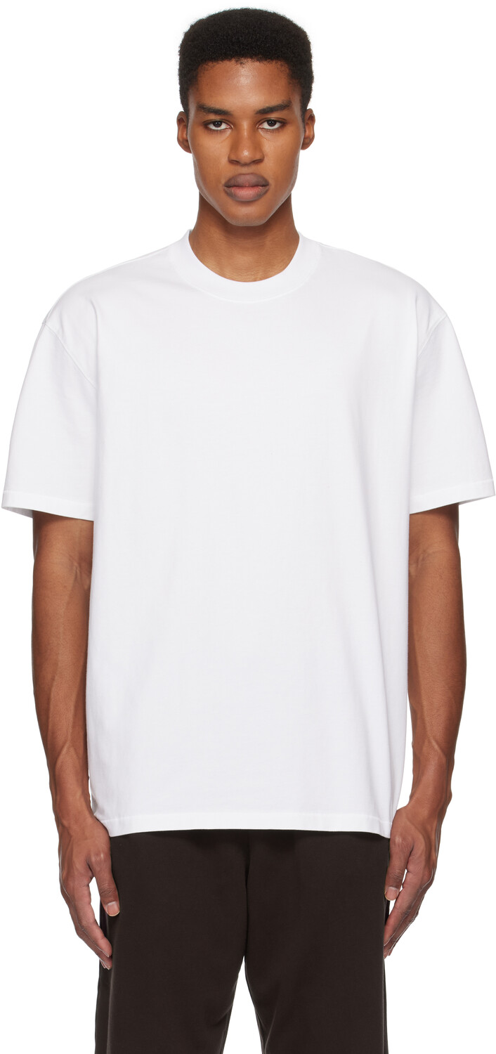 

Футболка KIM White Heavyweight Cotton Relaxed SKIMS