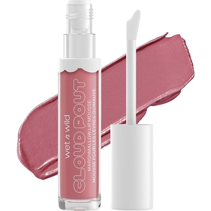 

Markwins Wet N Wild Cloud Pout Marshmallow Lip Mousse Матовая жидкая губная помада с аргановым маслом, маслом авокадо и витамином Е Girl You're Whipped, Wet 'N' Wild