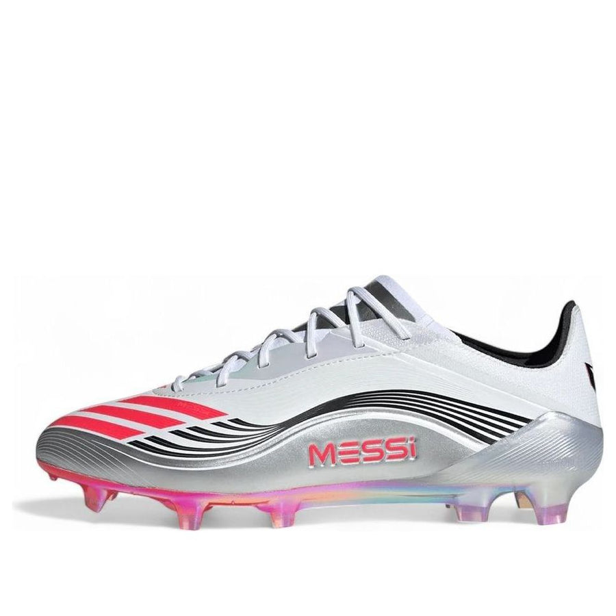 

Кроссовки adidas F50 Messi Elite FG 'Cloud White Lucid Red Silver', белый
