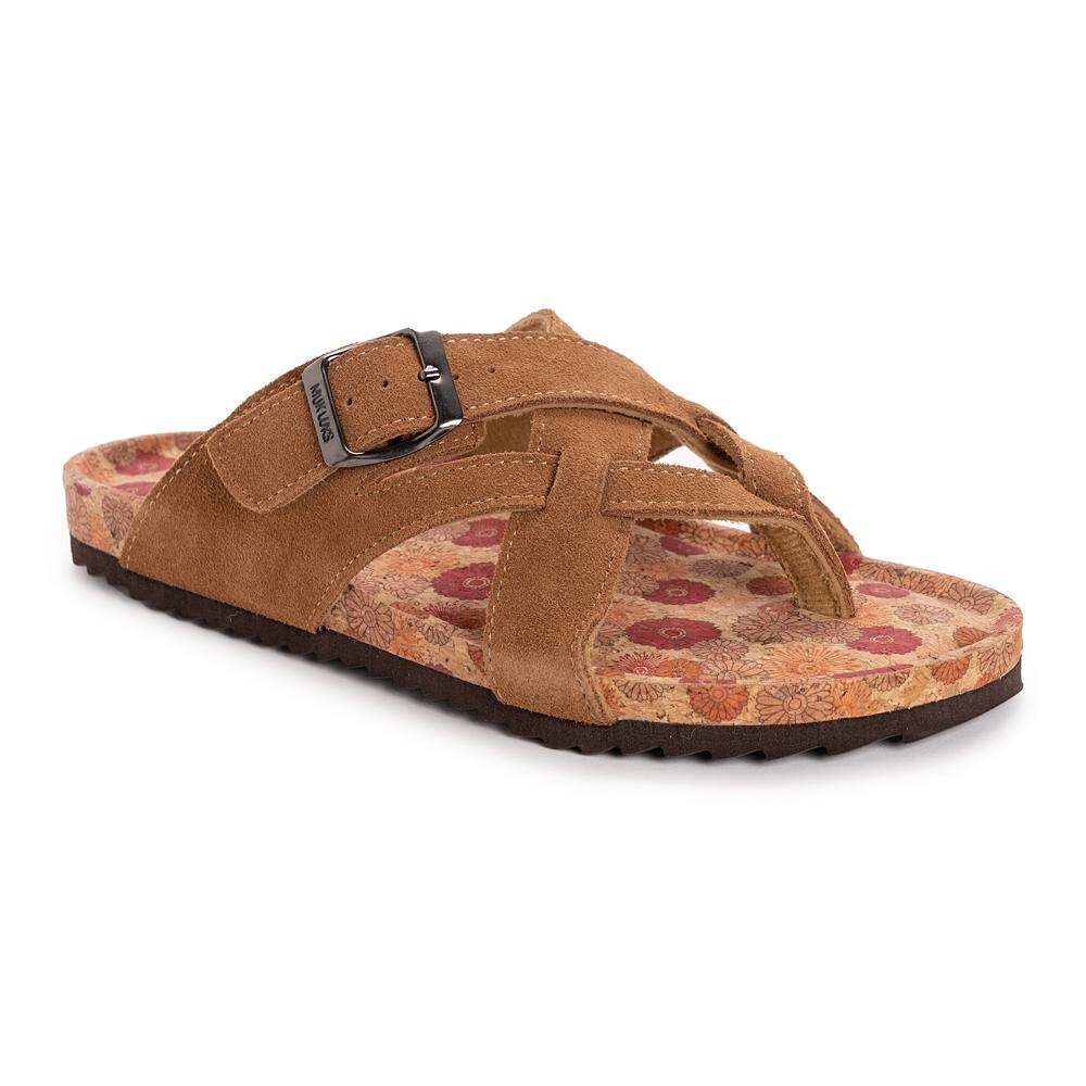 MUK LUKS Tanner Женские сандалии Terra Turf, цвет Cognac