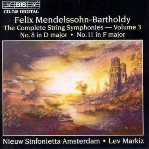 

CD диск Mendelssohn / Markiz: Complete String Symphonies