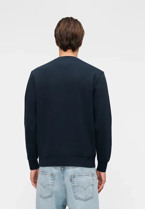 Толстовка Tommy Hilfiger Script Stack Brand Love, пустынное небо — фото 3