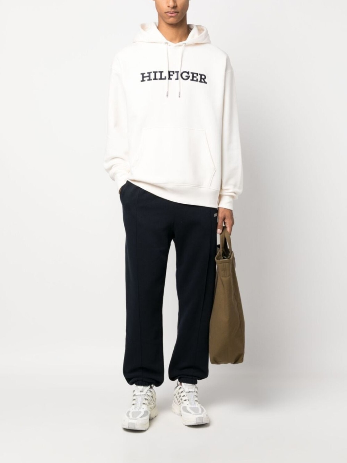 Tommy Hilfiger спортивные брюки Monotype с вышитым логотипом, синий — фото 2