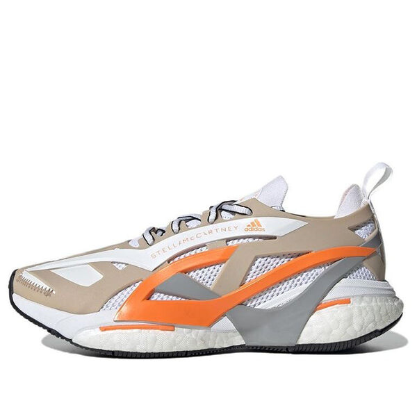 

Кроссовки stella mccartney x solarglide Adidas, белый