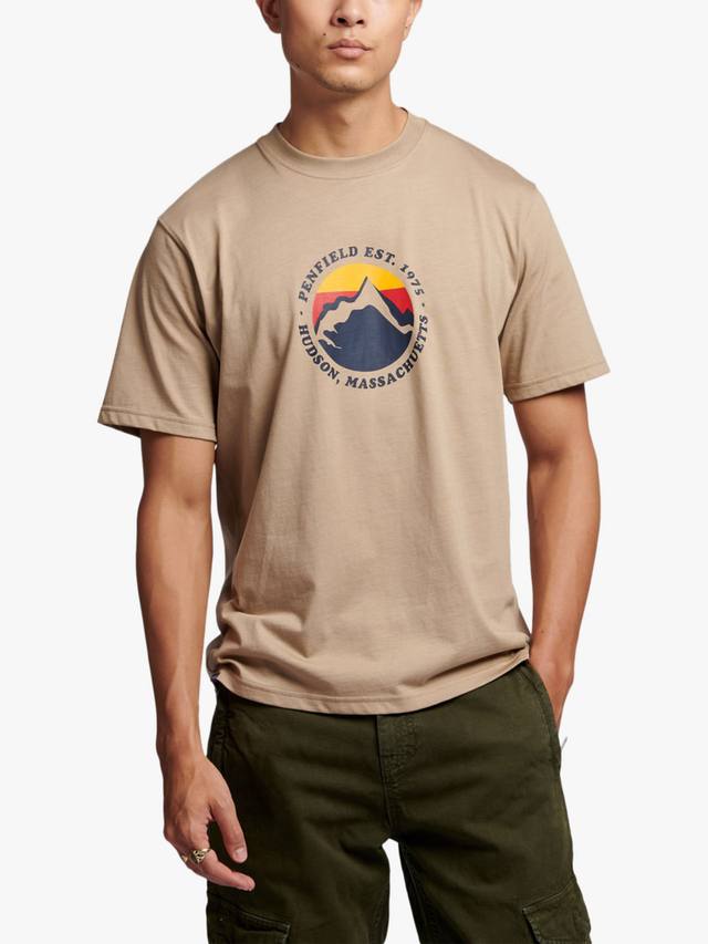 

Футболка circle mountain Penfield, цвет Chinchilla