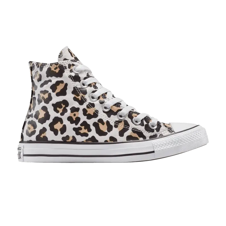 

Кроссовки Converse Chuck Taylor All Star High 'Leopard', черный