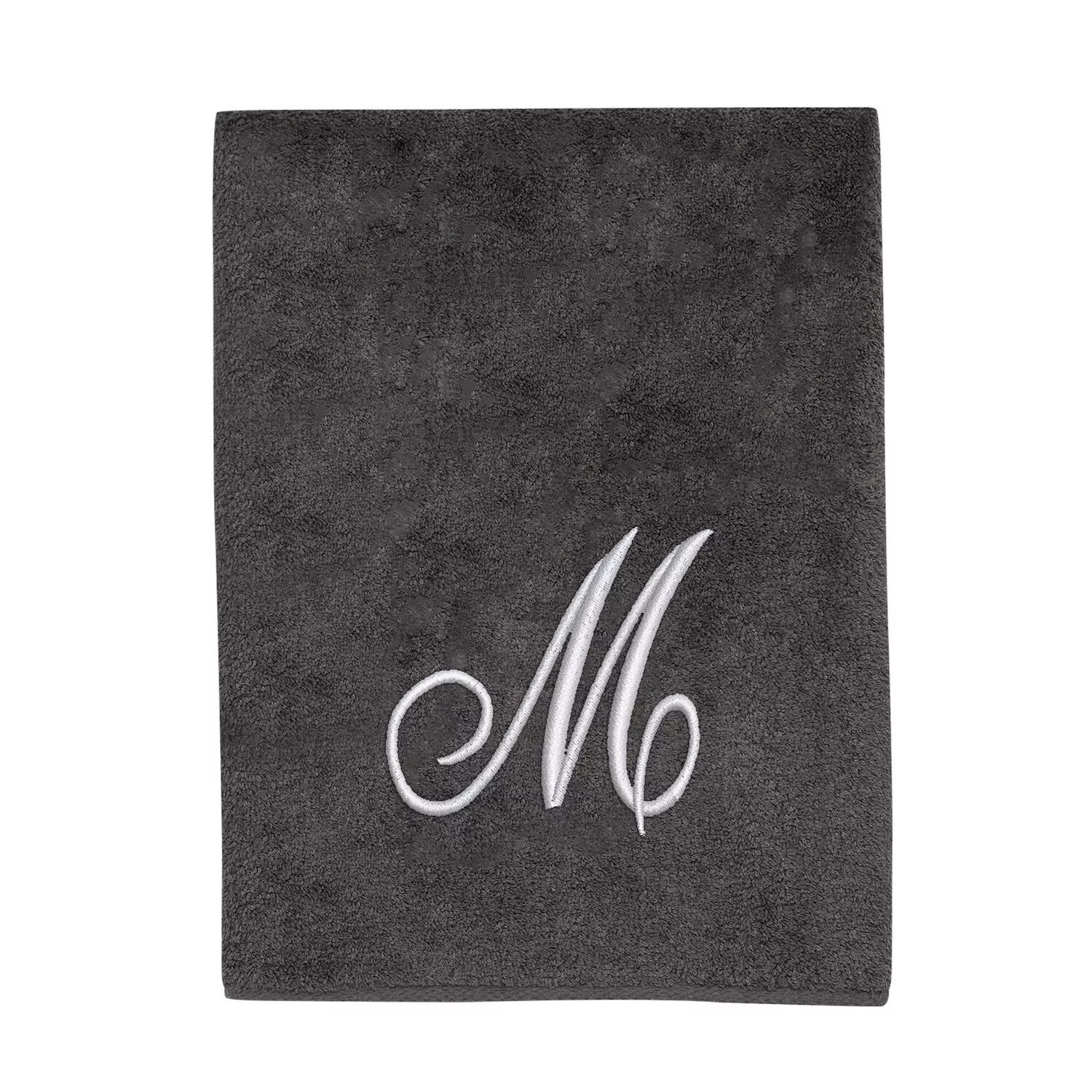

Полотенце Avanti Premier Silver Script Monogram