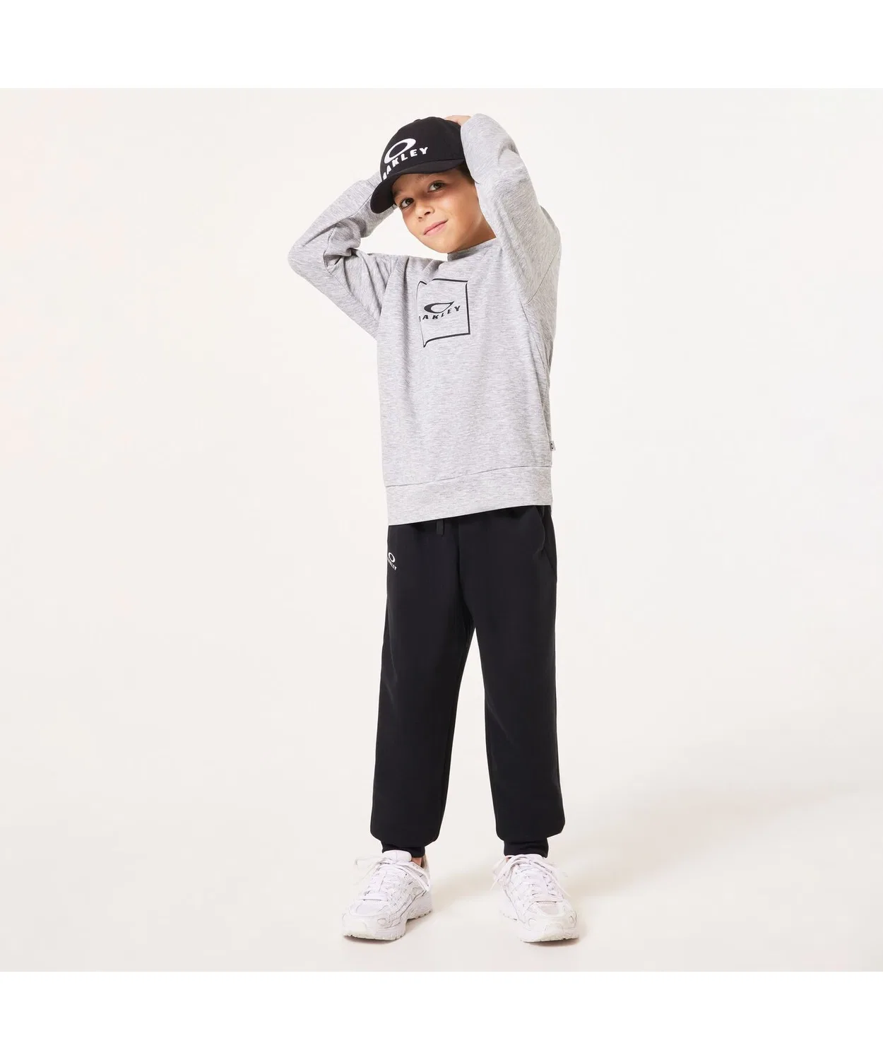 Джоггеры OAKLEY YTR QD Fleece Jogger PT 8.0, детские, полиэстер, чёрный