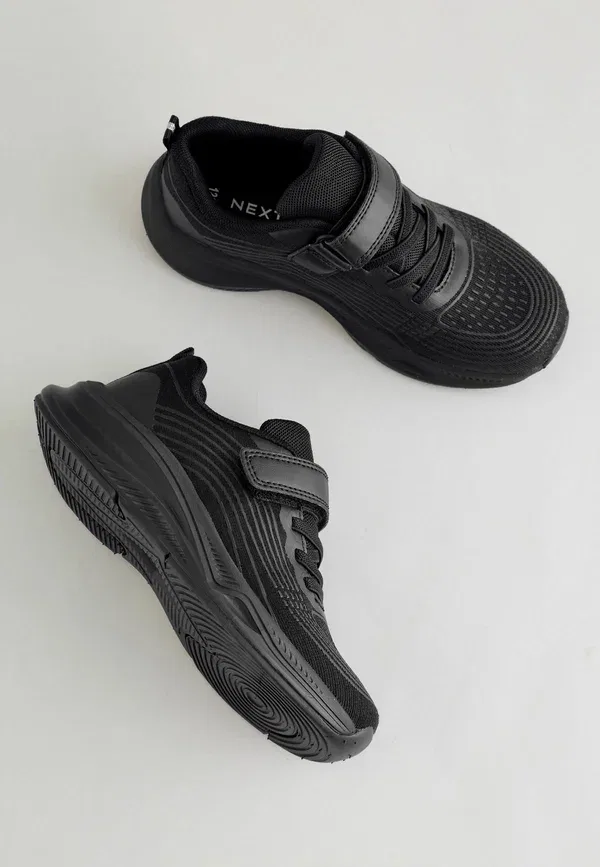 Кроссовки Next Wide fit (g) fit elastic lace up trainers, черный — фото 3