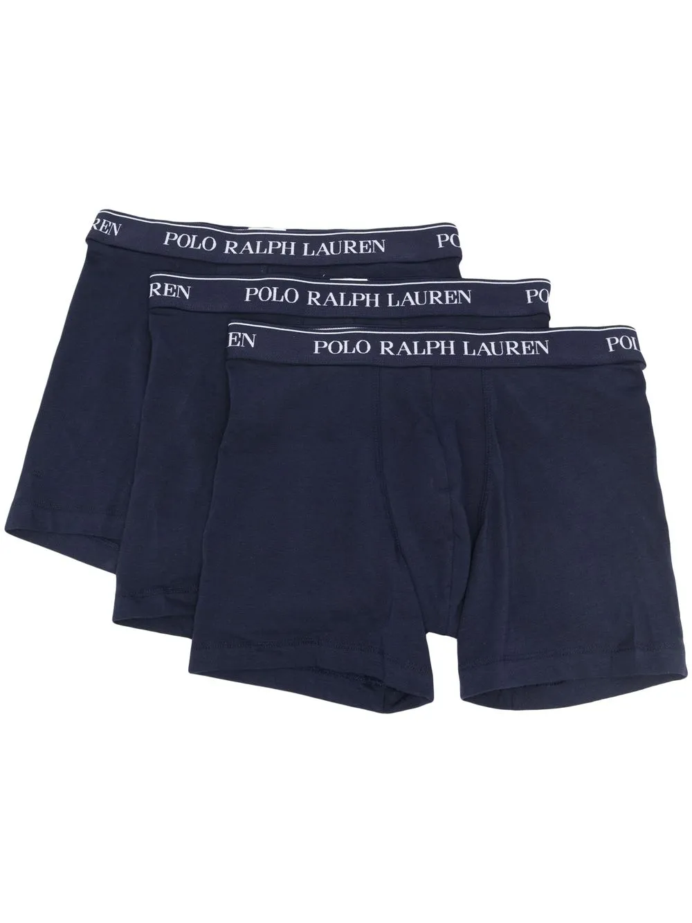 

Комплект из трех боксеров с логотипом POLO RALPH LAUREN, синий