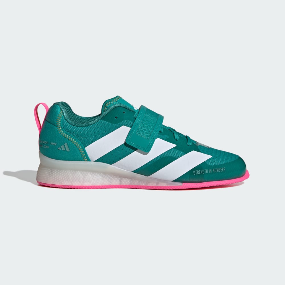 

Кроссовки Adidas Adipower Weightlifting 3 Shoes, цвет Pure Teal/Cloud White/Powder Teal