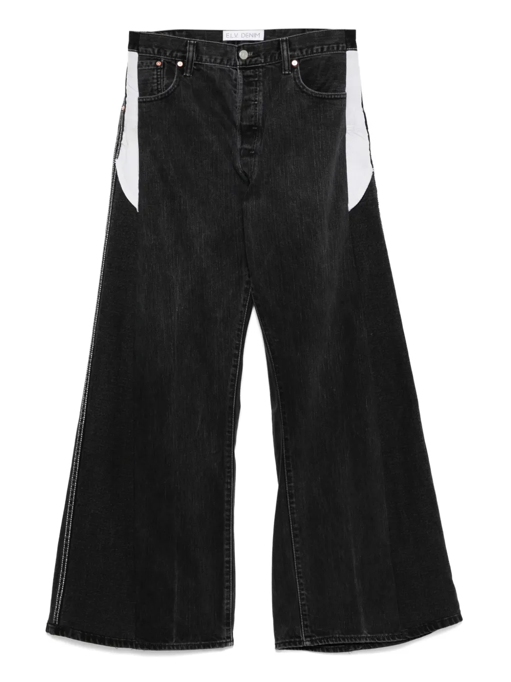 

Джинсы со вставками E.L.V DENIM, серый