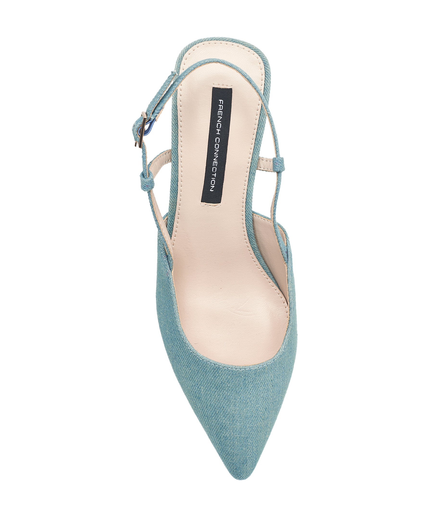 French Connection Ladies Amy Kitten Heel, Denim — фото 4