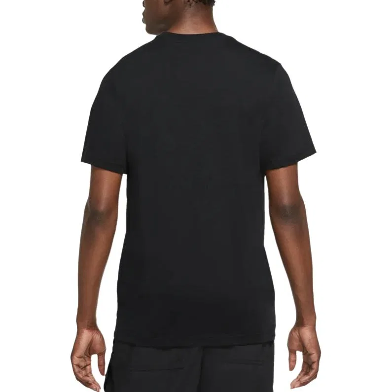 Футболка Evergreen Crest Junior Kids' Nike, Black — фото 3