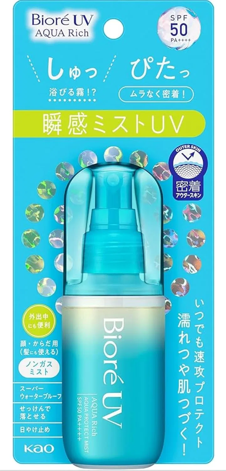 Спрей-защита от солнца Biore UV Aqua Protect Mist 60 мл — фото 3