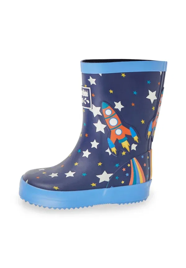 Детские туфли Jojo Maman Bébé, модель navy blue rocket, темно-синий