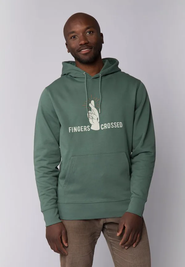 

Толстовка с надписью «скрестим пальцы» Watapparel, Green Bay, Зеленый, Толстовка с надписью «скрестим пальцы» Watapparel, Green Bay