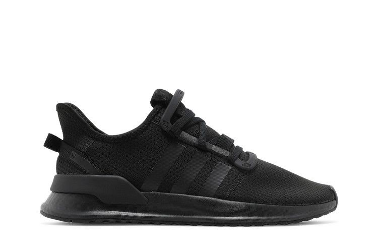 Кроссовки adidas U_Path J 'Triple Black', черный — фото 2