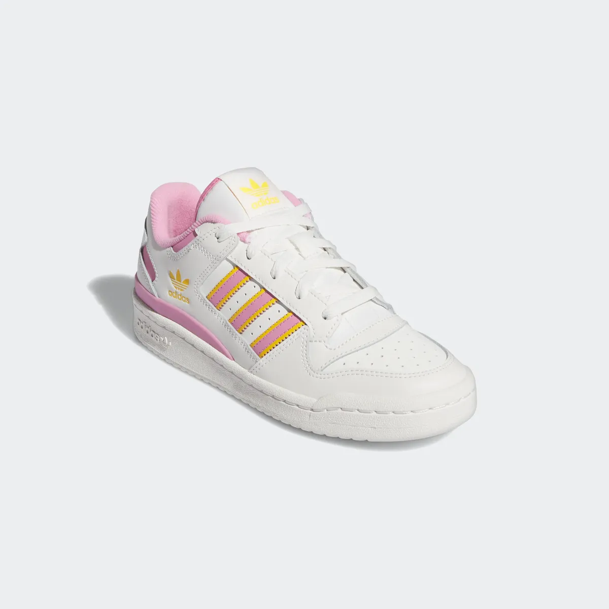 

Кроссовки Adidas Originals "FORUM LOW CL", цвет Cloud White / Bliss Pink / Spark