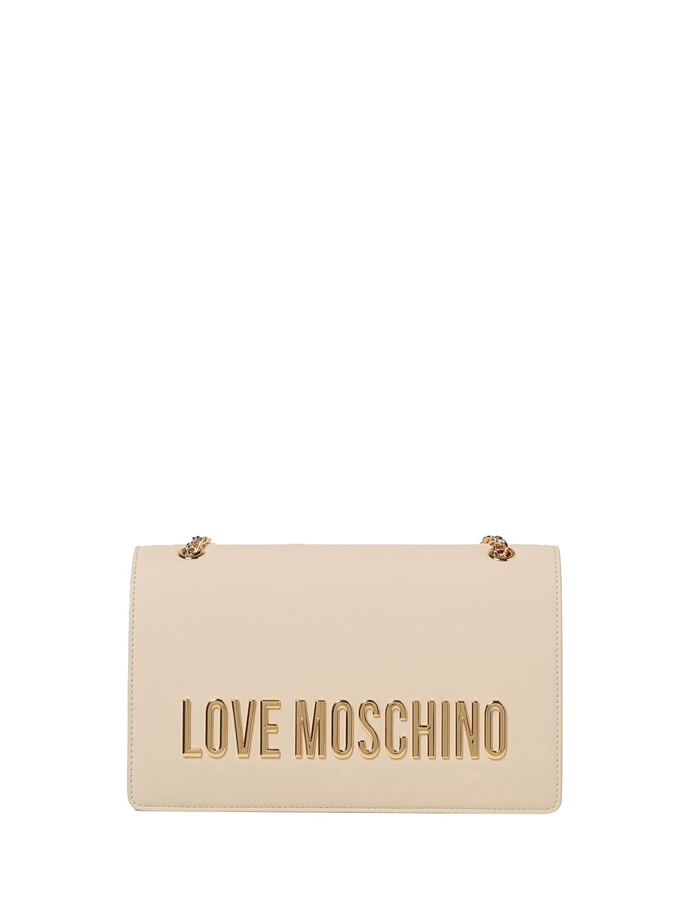 

Женская сумка через плечо цвета слоновой кости Moschino