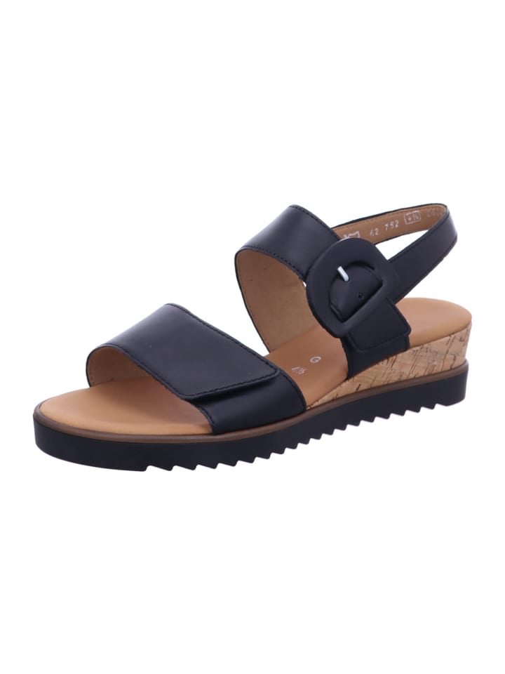 Сандалии на плоской подошве Gabor Comfort, черный