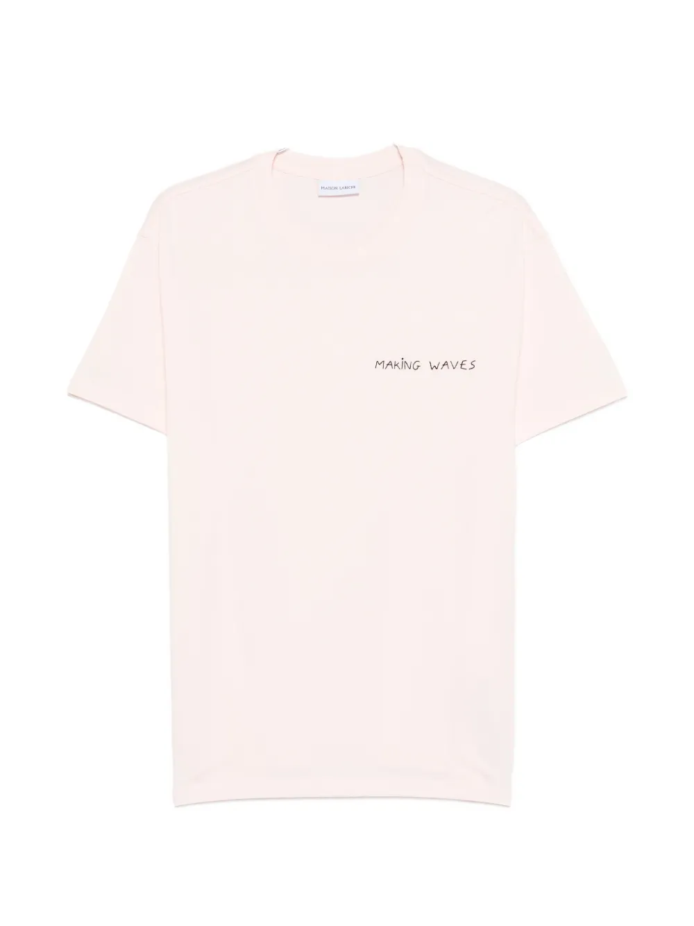 

Футболка Popincourt с вышивкой Maison Labiche, розовый