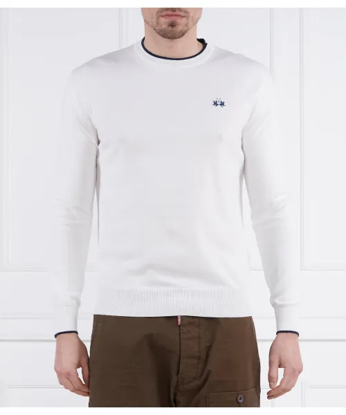 

Свитер Мартины Regular fit La Martina, белый