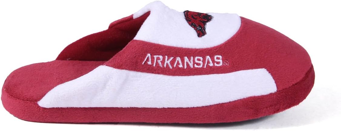 Тапочки Comfy Feet NCAA Low Pro Stripe Slip On, Arkansas Razorbacks — фото 3