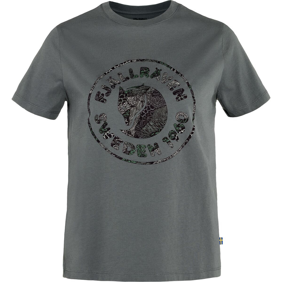 

Футболка с коротким рукавом Kanken art logo Fjallraven, цвет basalt