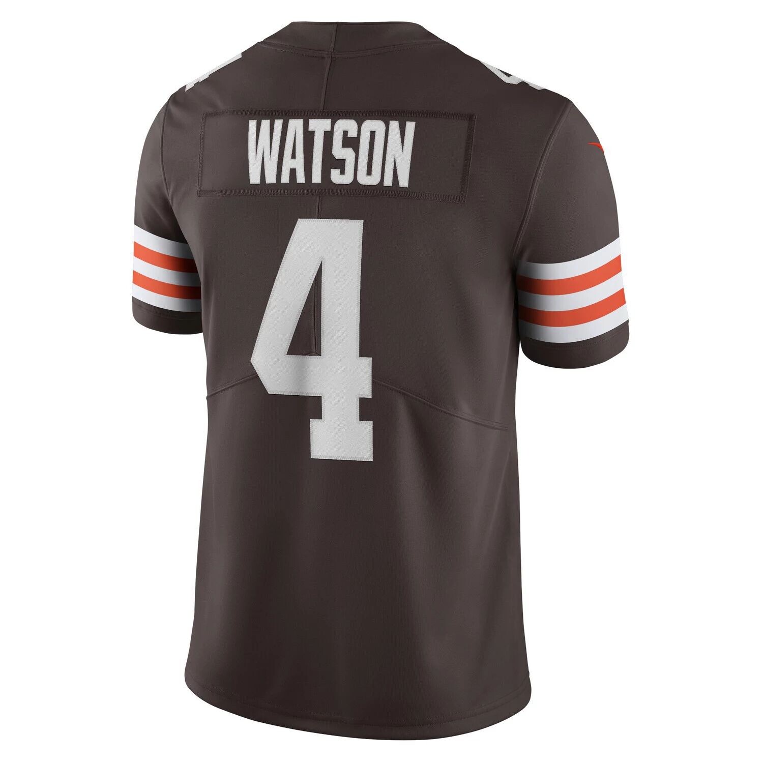 Мужское джерси Deshaun Watson Brown Cleveland Browns Vapor Limited Nike — фото 3