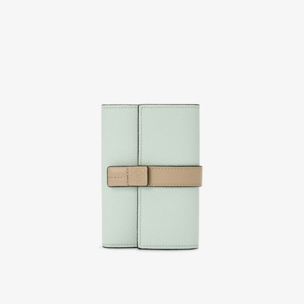 

Вертикальный маленький кожаный кошелек Loewe, мультиколор