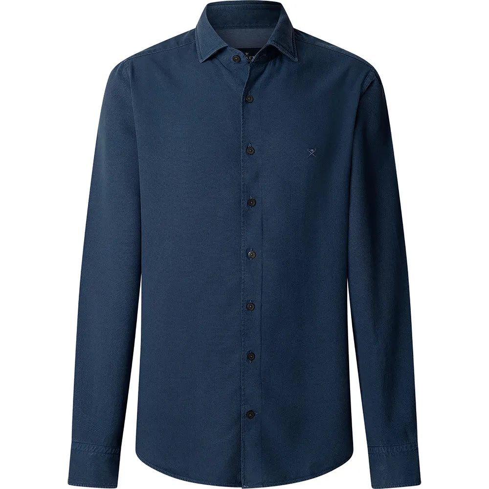 

Рубашка Hackett Gmd Texture, синий