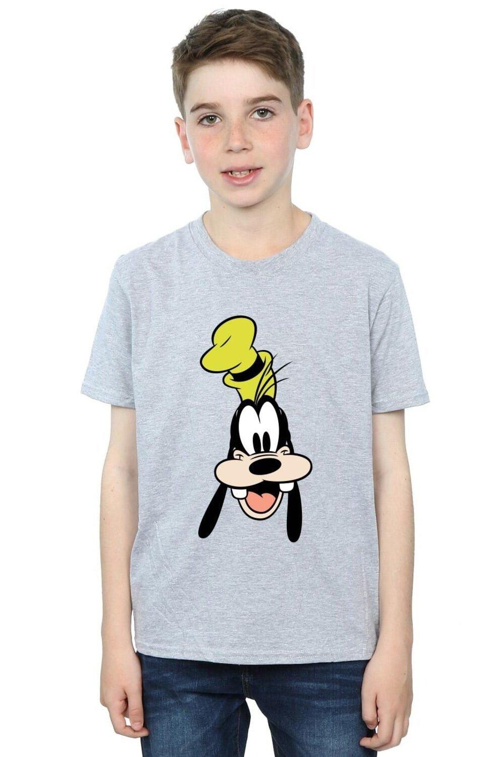 

Футболка с глупым лицом Disney, серый