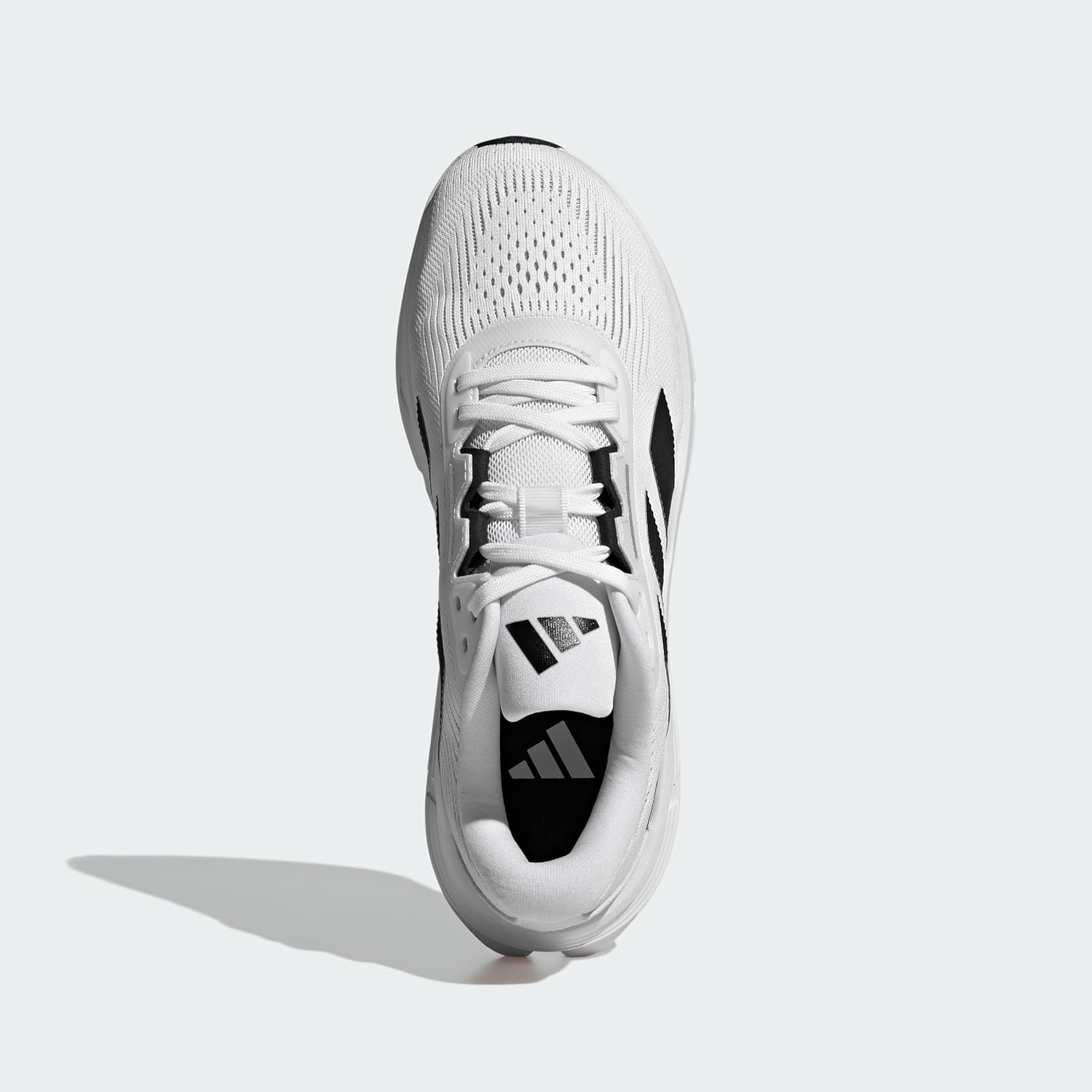 Мужские кроссовки Adidas Questar 3 для бега, белый/черный/серый — фото 4