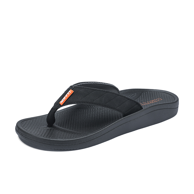 

SHOUBA Мужские устойчивые к истиранию шлепанцы Black, цвет Black