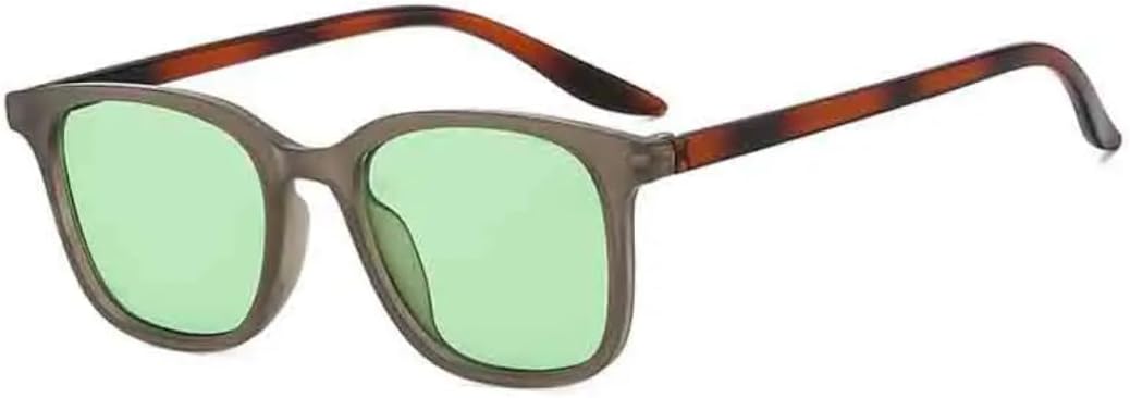 

Солнцезащитные очки с защитой UV400 | Линзы градиентного цвета в стиле панк | для женщин и мужчин, для занятий спортом на открытом воздухе и вождения DSVIGF, Leopard Green