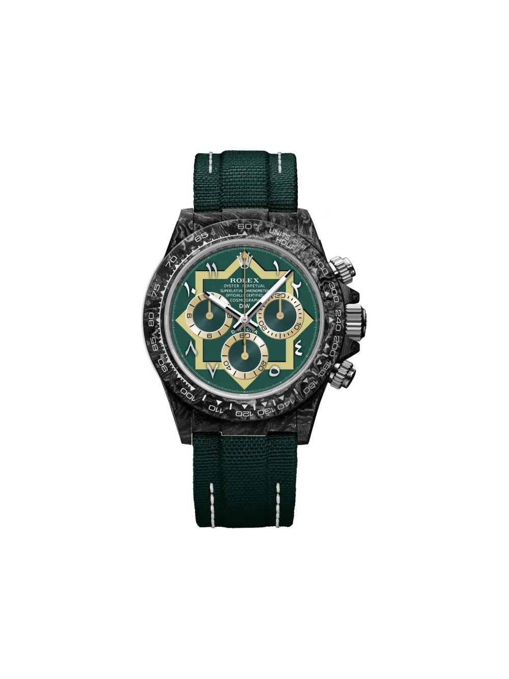 

Наручные часы Daytona Cosmograph Ramadan 40 мм DiW (Designa Individual Watches), зеленый