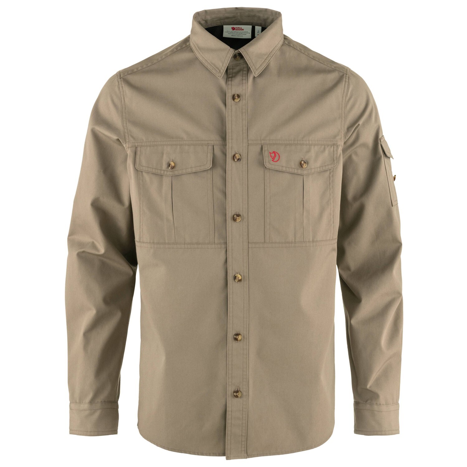 

Рубашка Fjällräven Singi Trekking Shirt, цвет Suede Brown