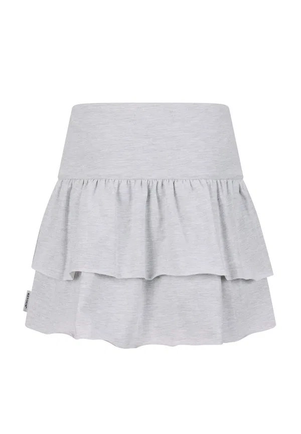 Юбка а-силуэта Retour Jeans, Soft Grey Melange — фото 2