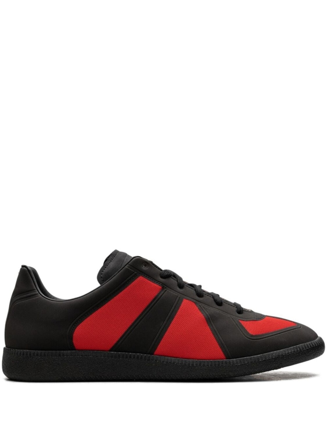 

Maison Margiela реплика кроссовок "Two Tone Red Black" с низким верхом, черный