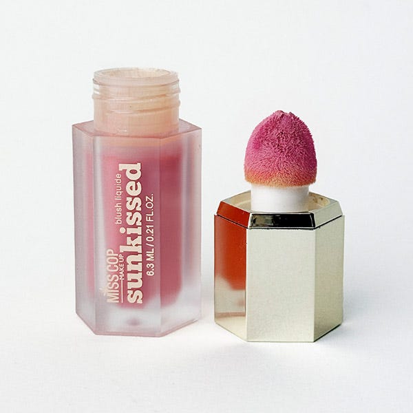 Жидкие румяна MISS COP Sunkissed Liquid Blush, 04 Nude — фото 2