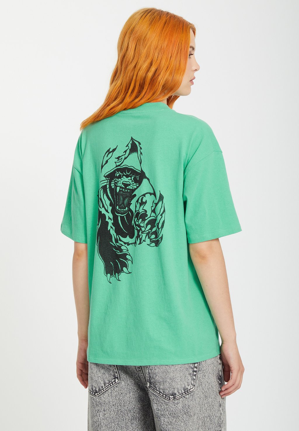 

Футболка с принтом TEE DOWNTOWN Volcom, зеленый